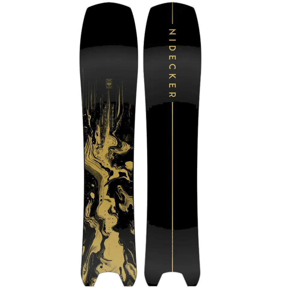 The Nidecker Mosquito Men's Snowboard in Black