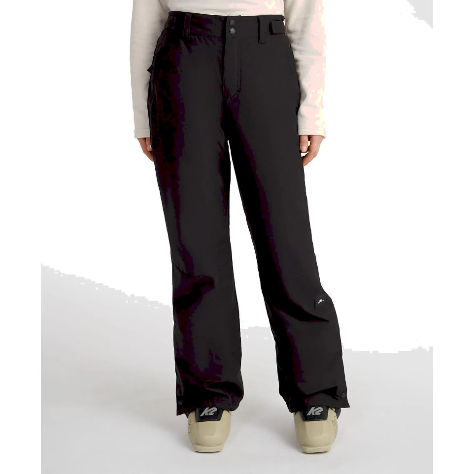 The O'Neill Aplite Regular Women's Snow Pants 2025 in Blackout