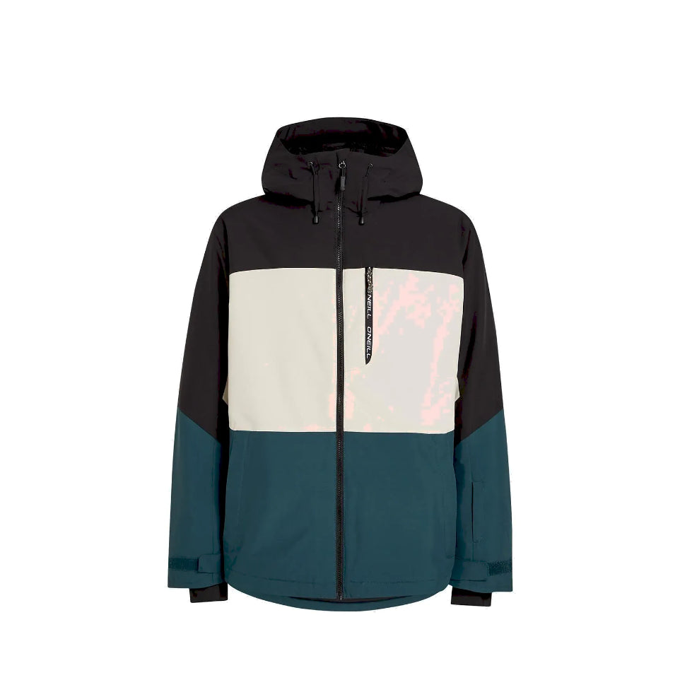 The O'Neill Carbonite Men's Jacket 2025 in Alma Steel Colorblock