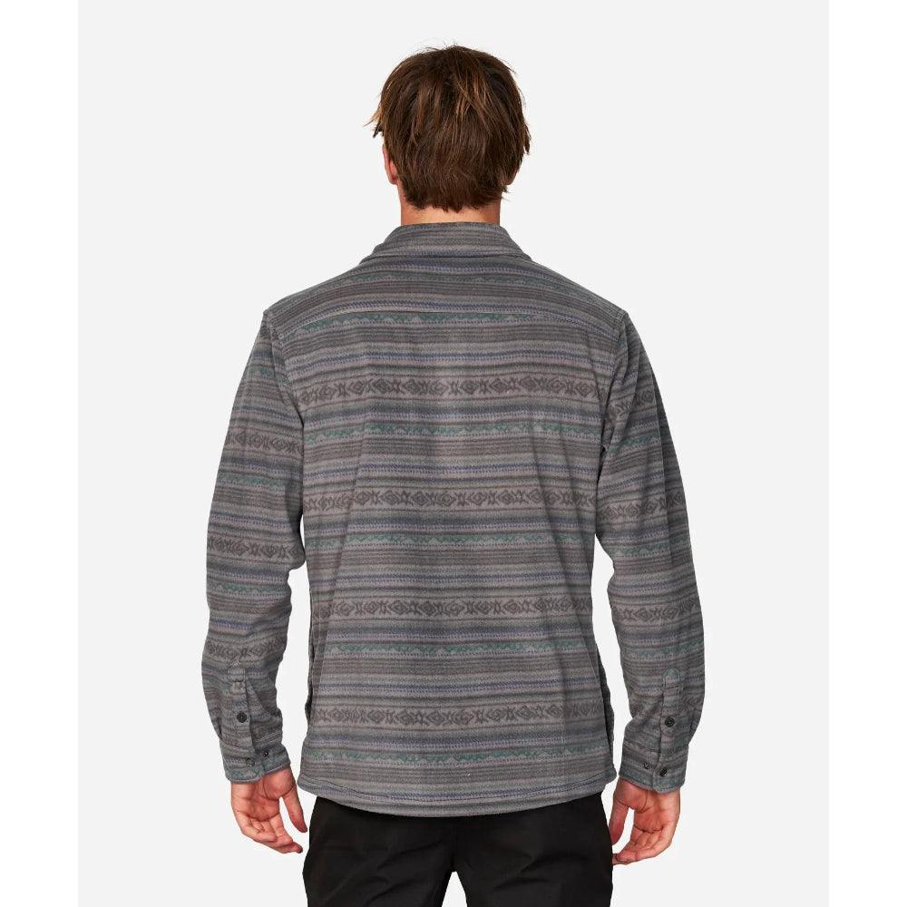 The O'Neill Glacier Overshirt Superfleece 2023 in Grey 2