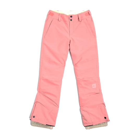 The O'Neill Star Regular Girl's Snow Pants 2025 in Genuine Pink