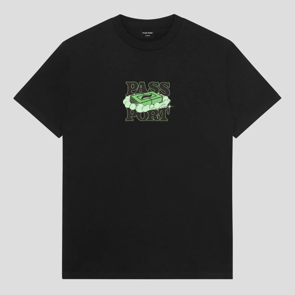 The Passport Soap Men's T-Shirt in Black