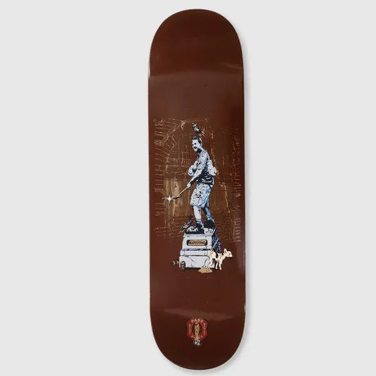 The Passport Stone Guest Pro Skateboard Deck 2025 Bottom View