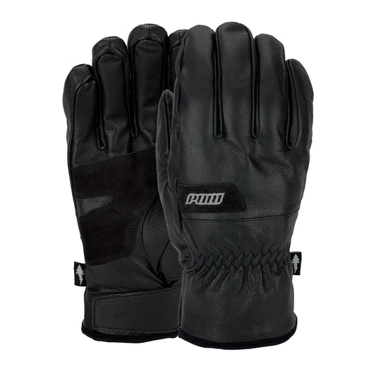 The Pow HD Mens Gloves 2024 in Black