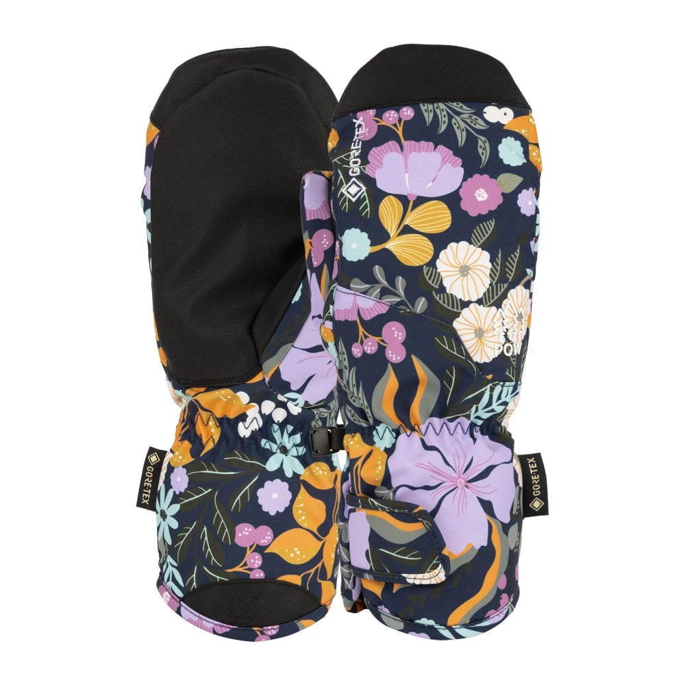 The Pow Kid's GTX Mitts 2024 in Floral