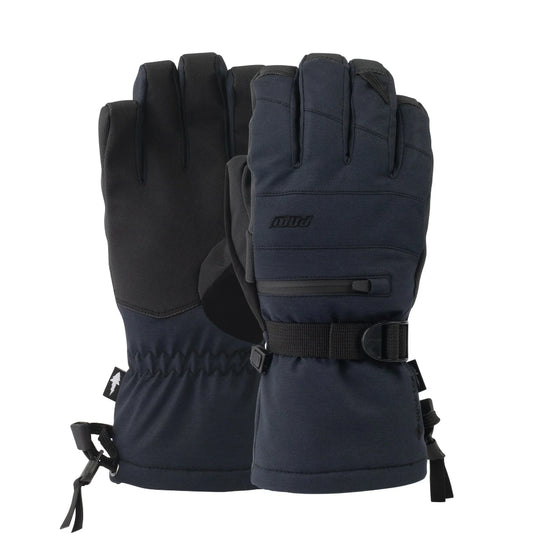 The Pow Wayback GTX Kid's Gloves 2023 in Black