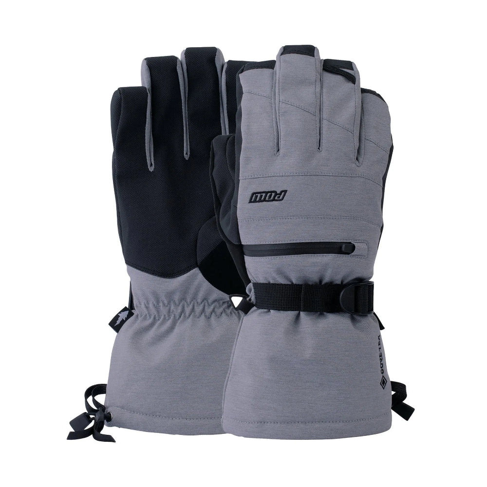 The Pow Wayback GTX Kid's Gloves 2023 in Grey