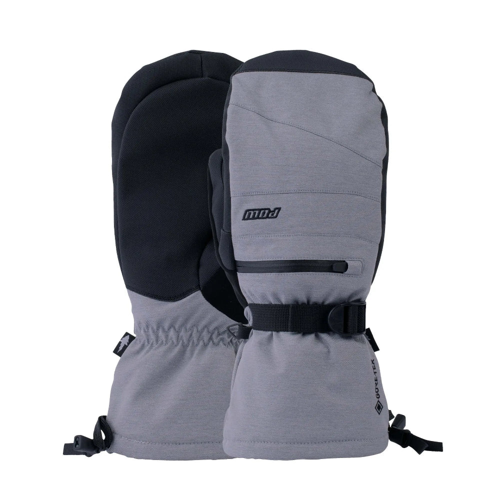 The Pow Wayback GTX Kid's Mitts 2023 in Grey
