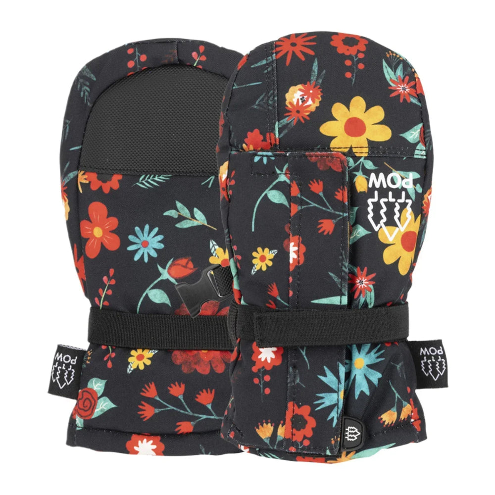 The Pow Whippersnapper Mini Mitts 2024 in Floral