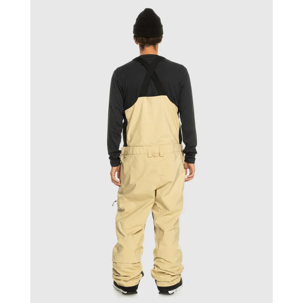 The QuikSliver Altostratus Stret Gore-Tex Men's Bib Overalls 2024 in Pale Khaki 1