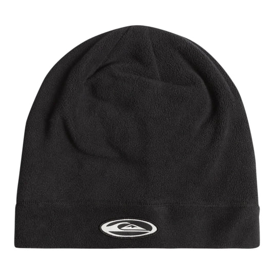 The Quiksilver Jackson Fleece Beanie 2025 in True Black