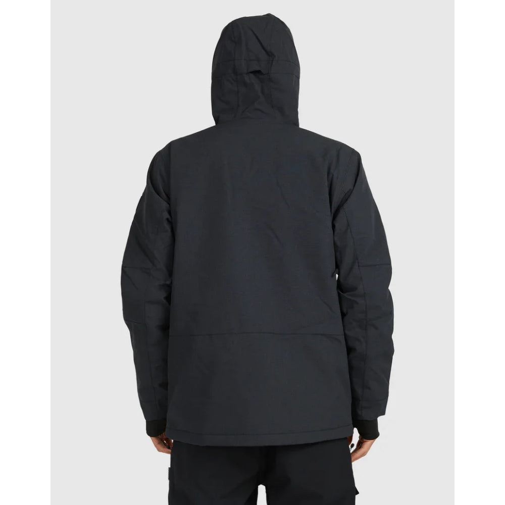 The Quiksilver Mission Solid Men's Jacket 2024 in True Black 2