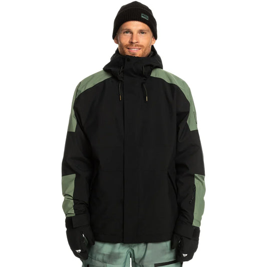 The Quiksilver Radicalo Men's Jacket 2024 in True Black 1