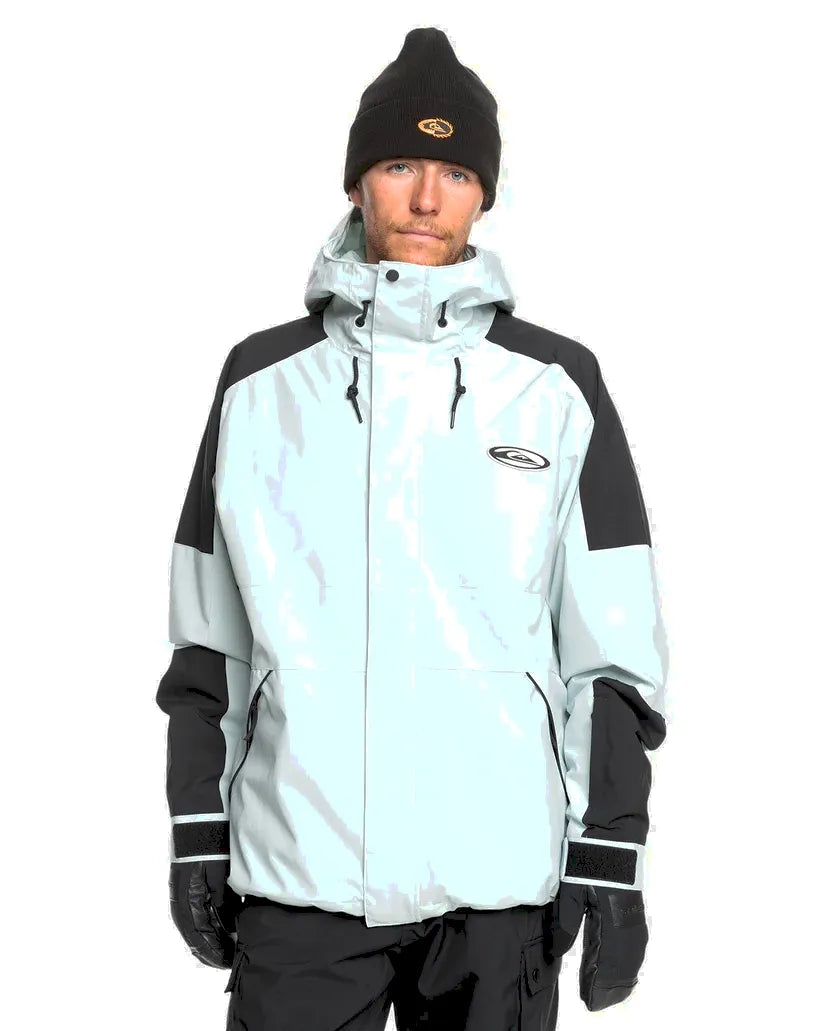 The Quiksilver Radicalo Men's Jacket 2025 in Ice Flow