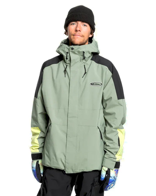 The Quiksilver Radicalo Men's Jacket 2025 in Sea Spray