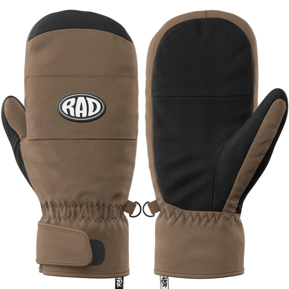 The Rad Weekender Mitts 2023 in Mud Brown