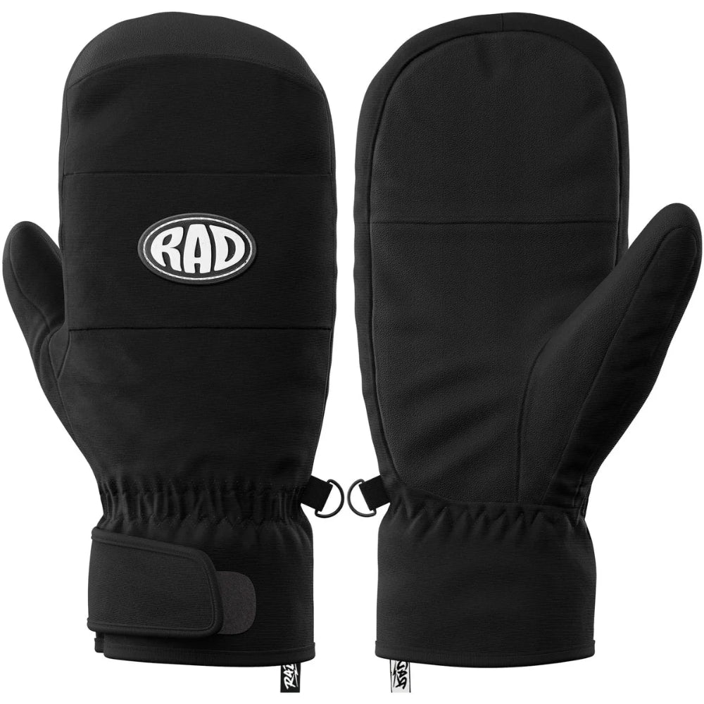 The Rad Weekender Mitts 2023 in Oil Black