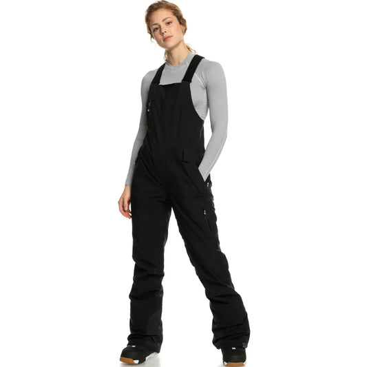 The Roxy Gore-Tex Stretch Prism Women's Bib Pants 2023 in True Black 1