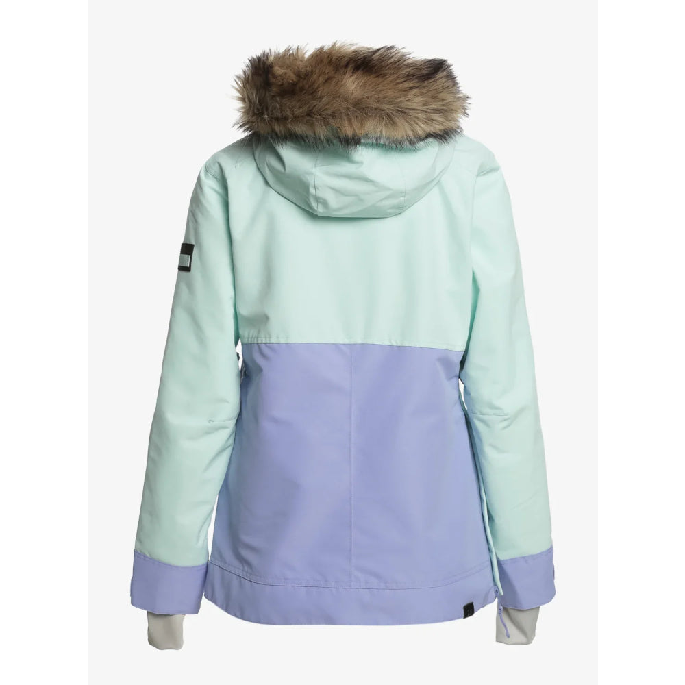 The Roxy Shelter Women's Jacket 2023 in Fair Aqua 2