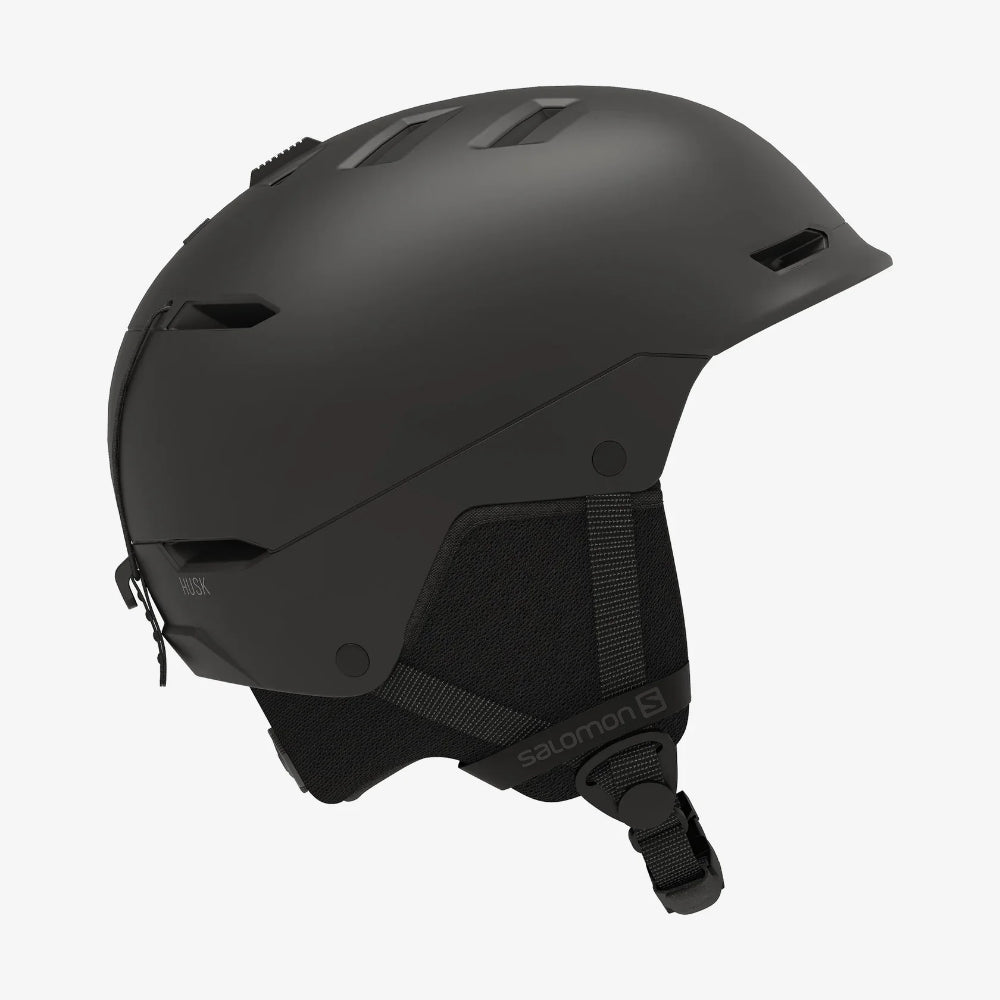 The Salomon Husk Pro Mips Helmet 2023 in Black 1