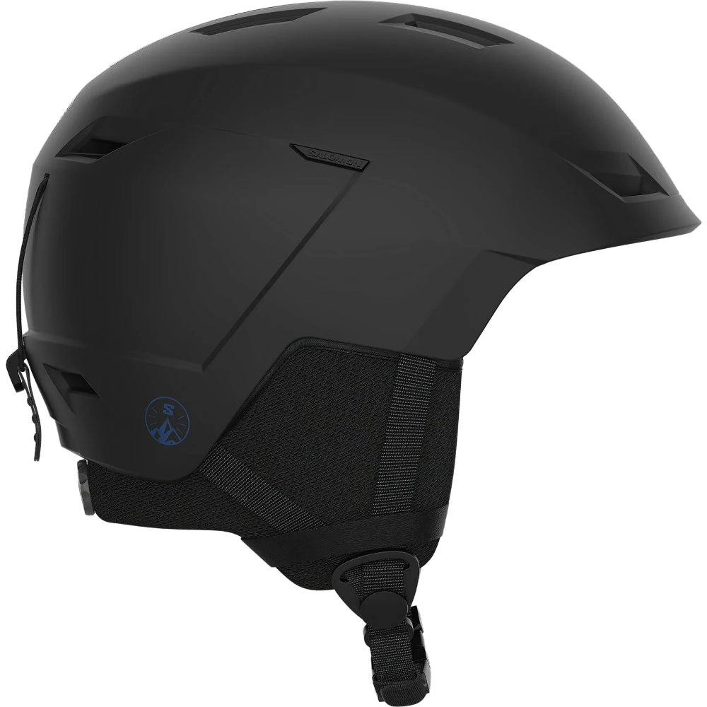 The Salomon Pioneer LT Jr Helmet 2023 in Black 1