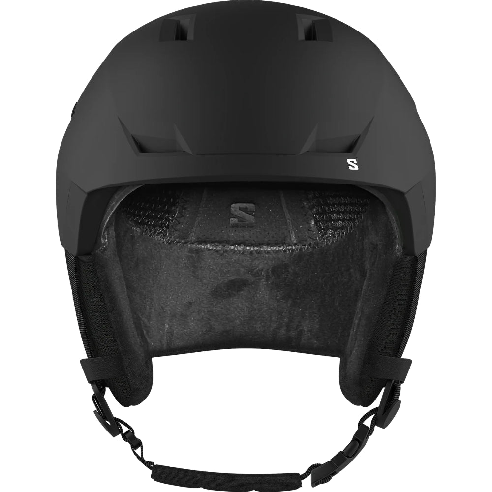 The Salomon Pioneer LT Jr Helmet 2023 in Black 2