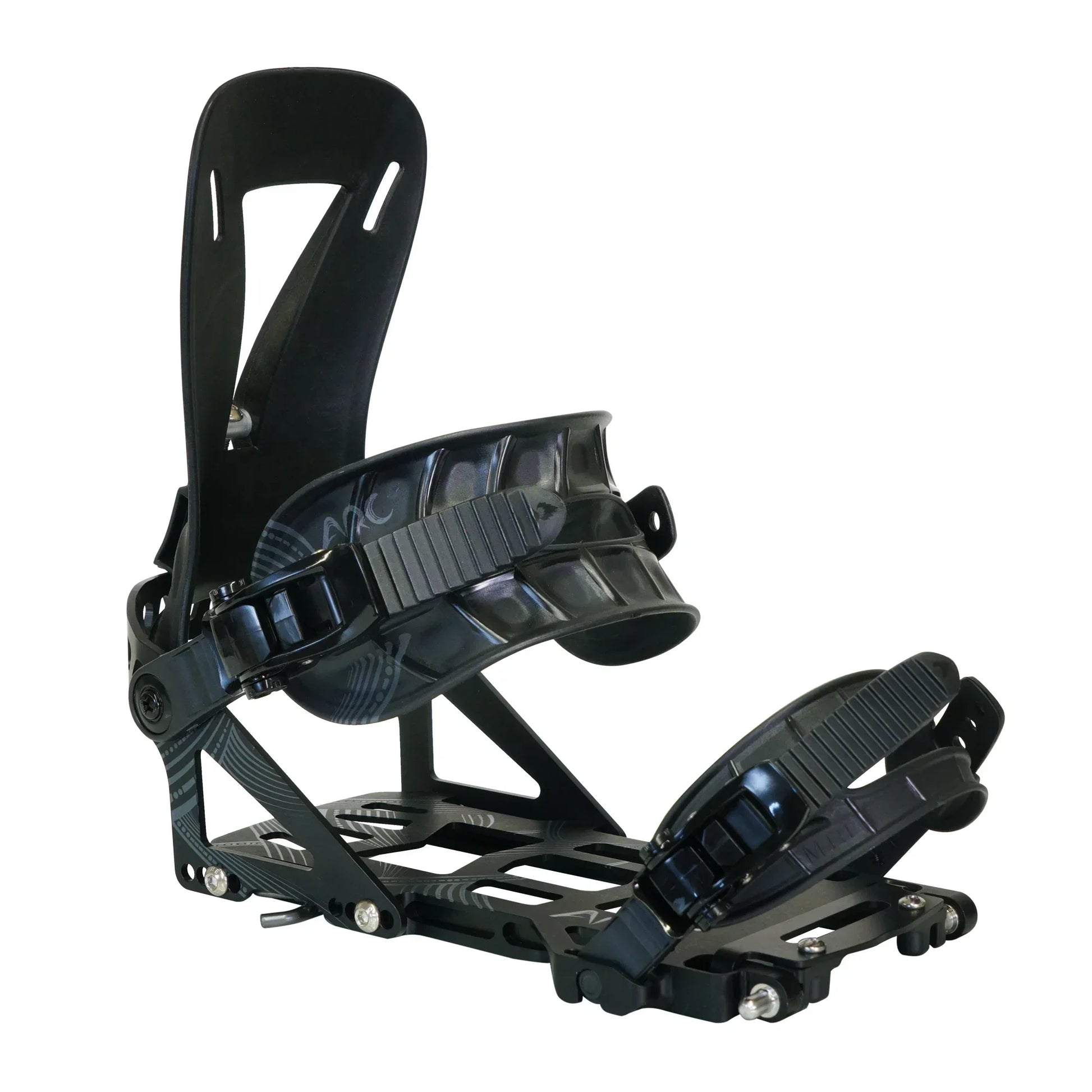 The Spark Arc ST Splitboard Bindings 2023 in Black