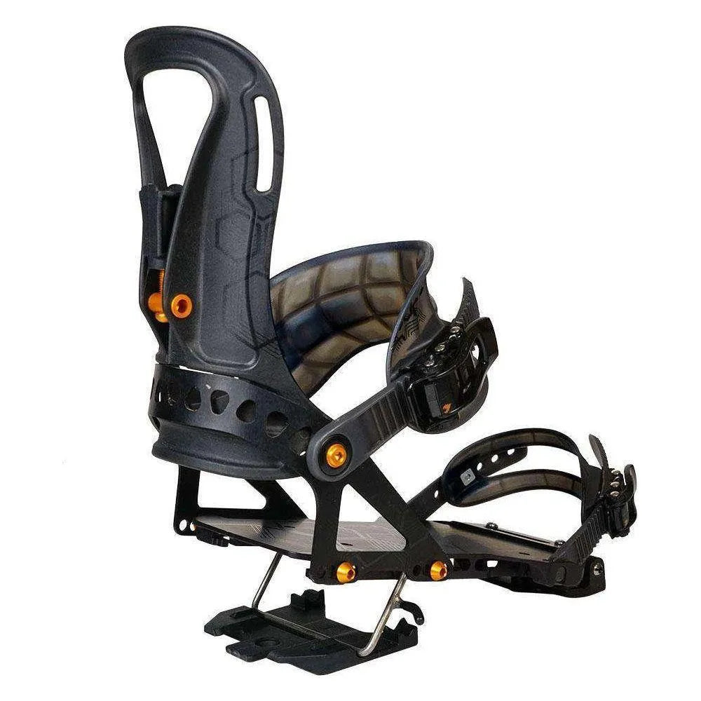 The Spark Surge Pro Splitboard Bindings 2022 in Black 2
