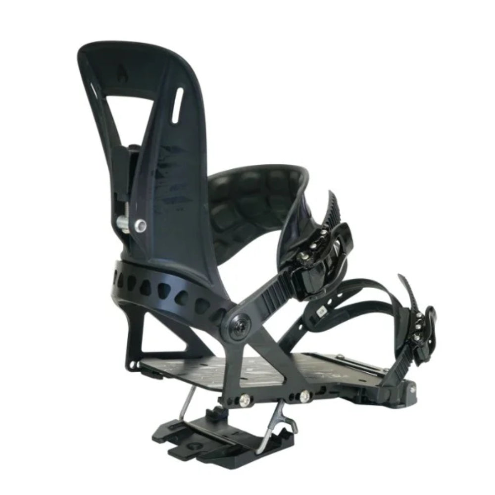 The Spark Surge Splitboard Bindings 2022 in Black 2