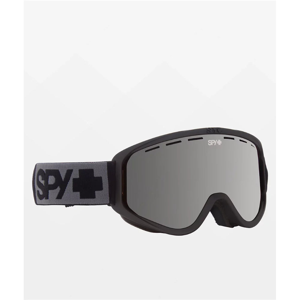 The Spy Woot Goggles 2023 in Matte Black Goggle, Bronze/Silver Spectra Mirror & LL Persimmon