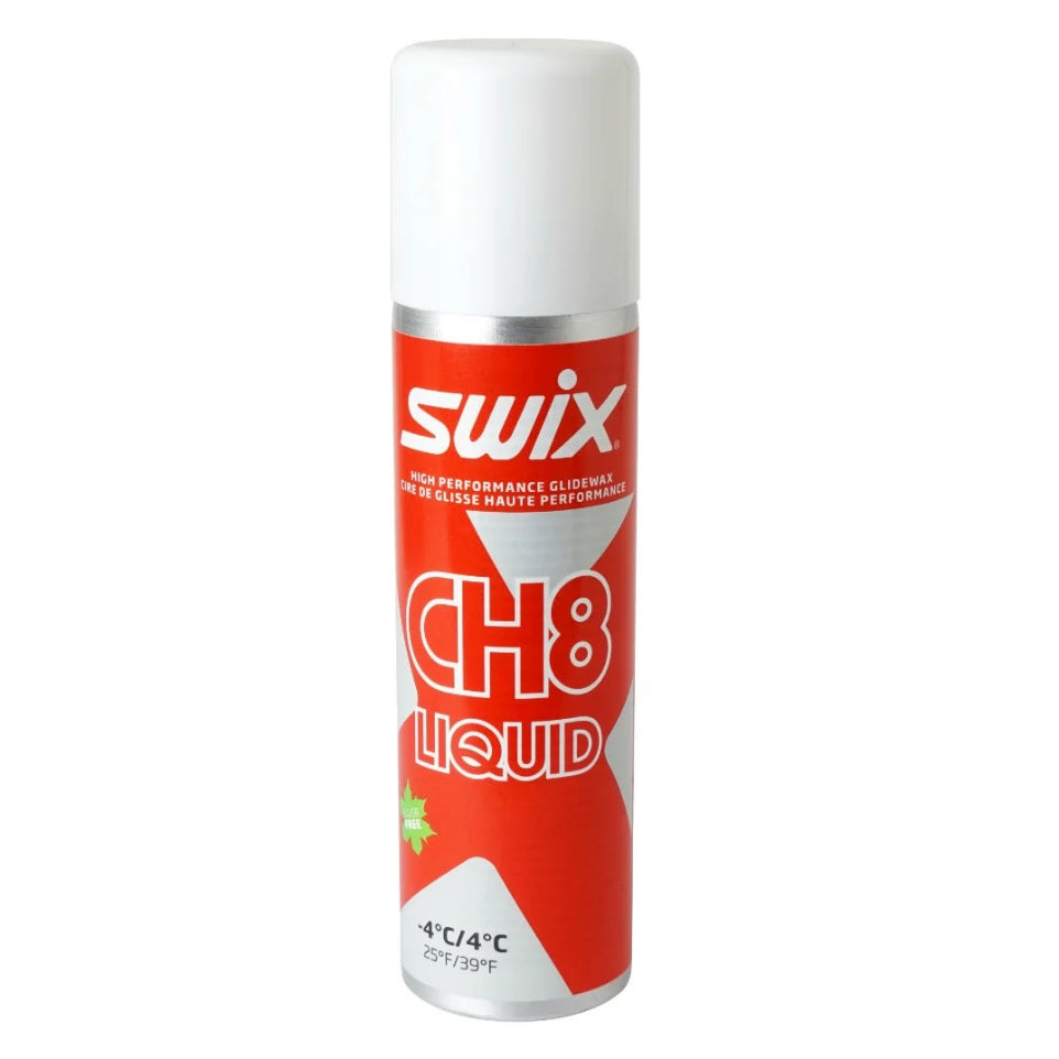 The Swix CH-8 Liquid Red Glidewax 120ml