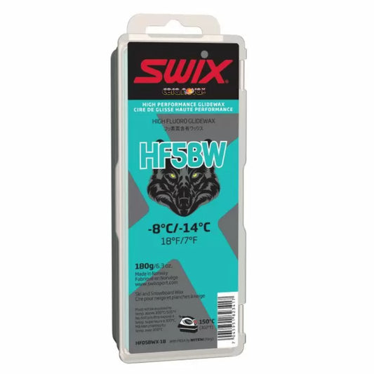 The Swix HF-5 Black Wolf Glidewax 180g