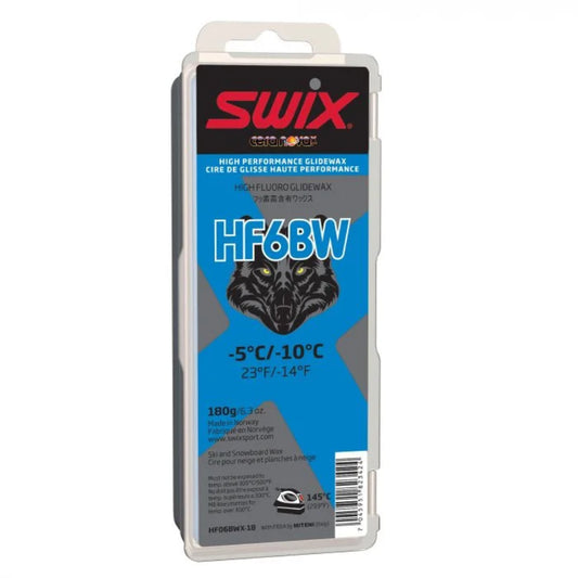 The Swix HF-6 Black Wolf Glidewax 180g
