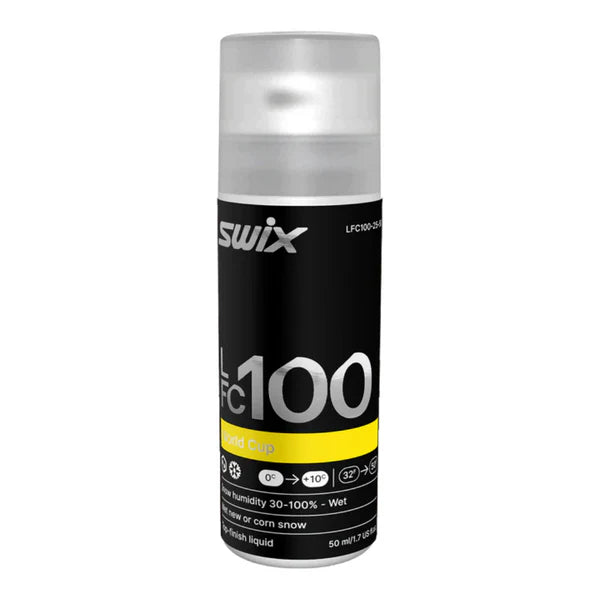 The Swix LFC100 WC Liquid Fine/Coarse Wet Wax 50ml (-5°C/+10°C) 2026