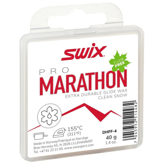 The Swix Marathon Fluoro Free Glidewax 40g