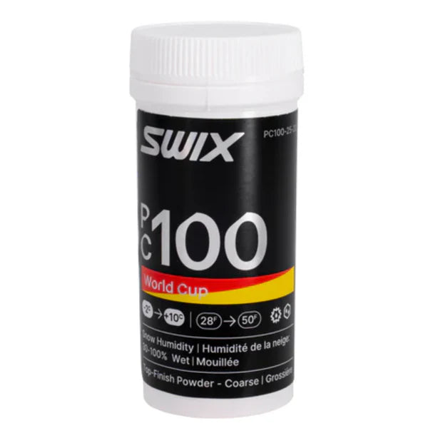 The Swix PC100 WC Powder Coarse Dry Wax 20g (-2°C/+10°C) 2026