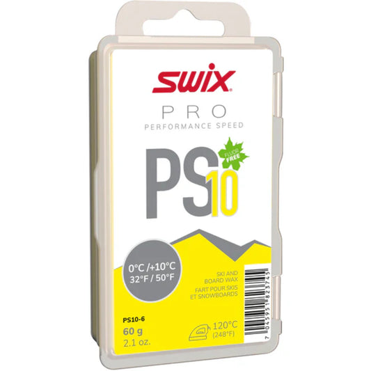 The Swix PS-10 Flouro Free Glidewax 60g