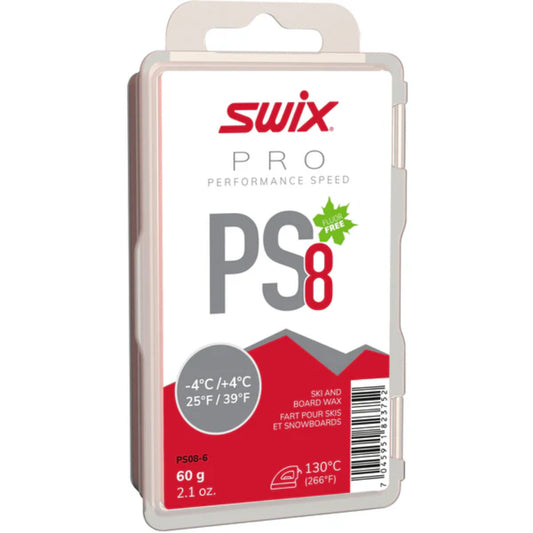 The Swix PS-8 Flouro Free Glidewax 60g