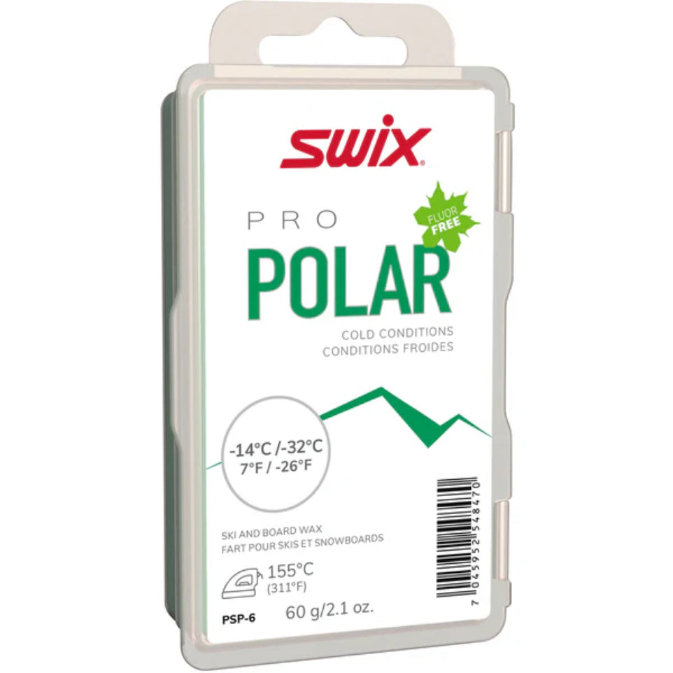 The Swix PS-Polar Flouro Free Glidewax 60g
