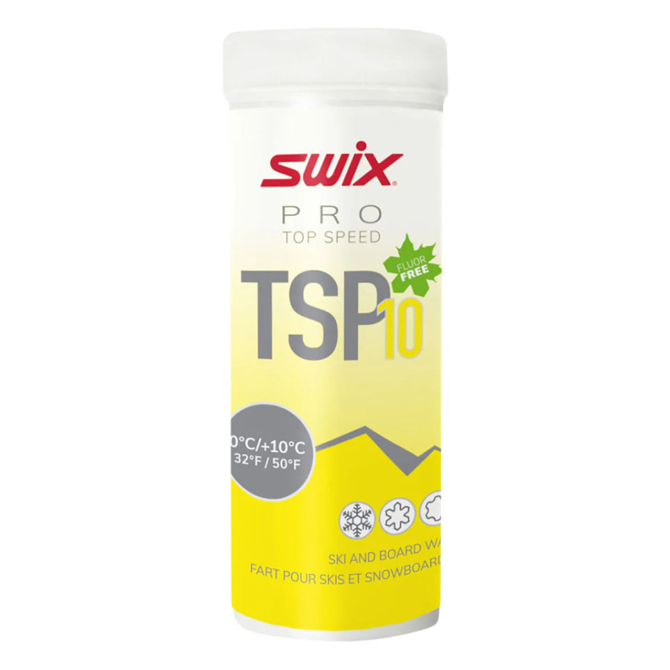 The Swix TSP-10 Yellow Top Speed Powder 40g