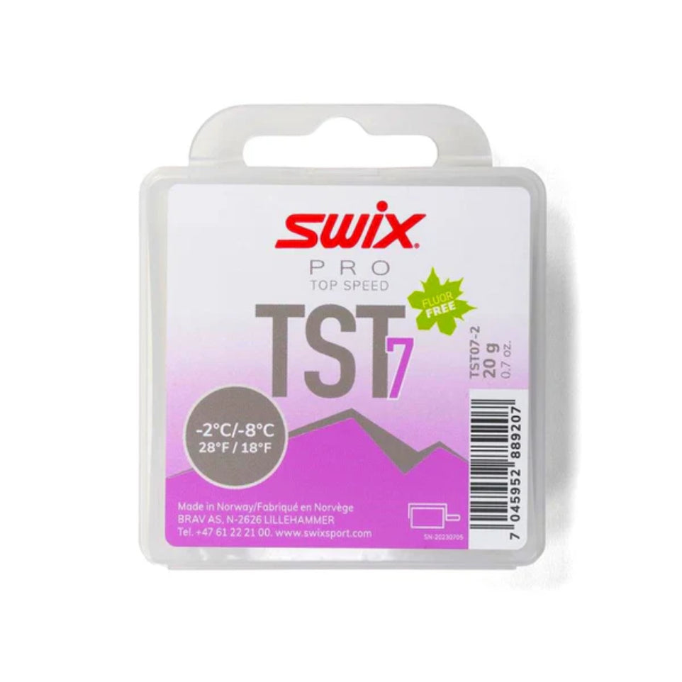 The Swix TST7 Violet Turbo Glide Wax