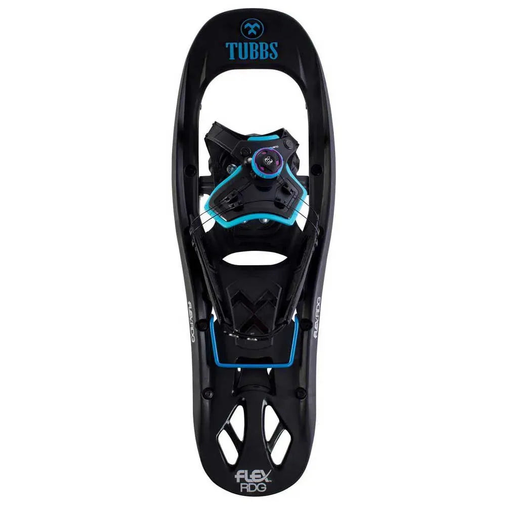 The Tubbs Flex RDG Snowshoes 2023 in Black Blue 1