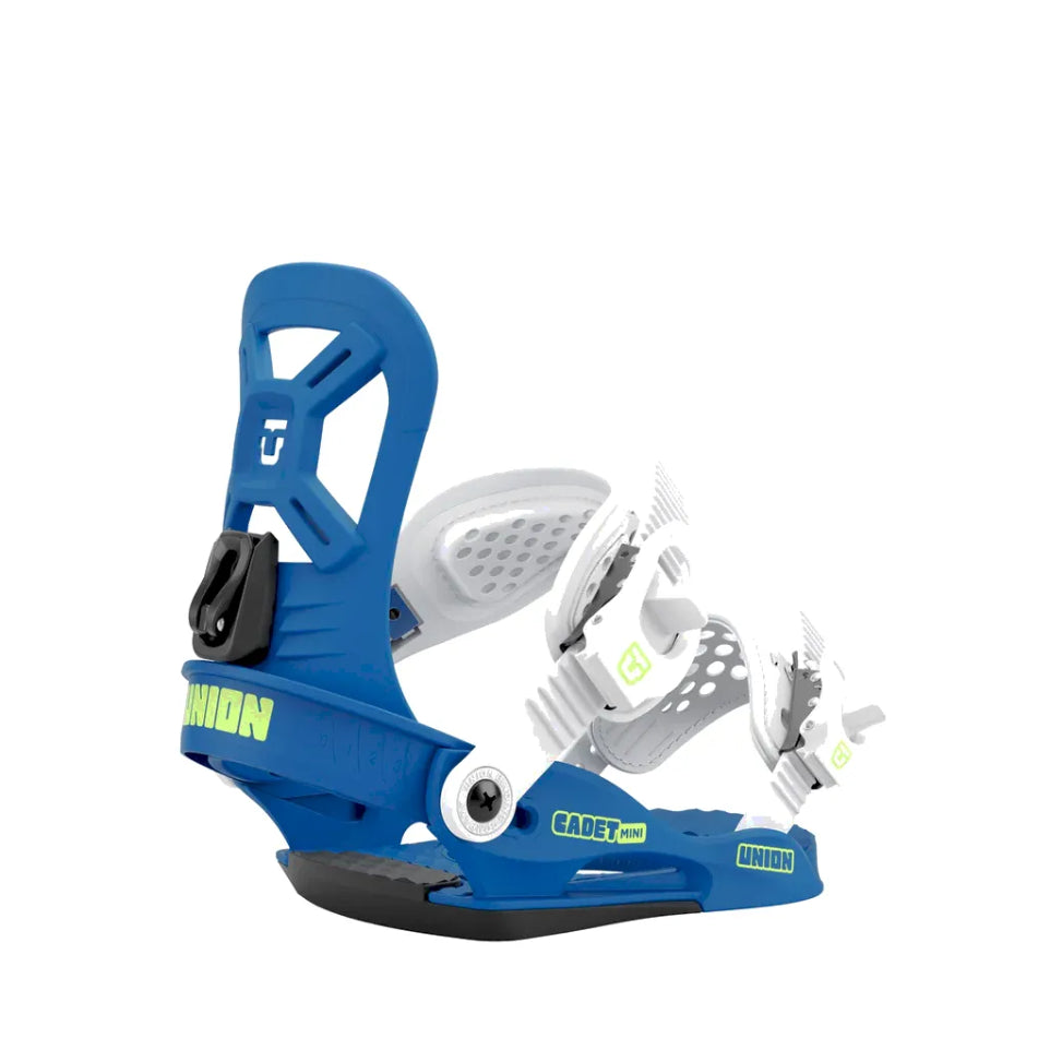 The Union Cadet Mini Kid's Snowboard Binding 2025 In Blue