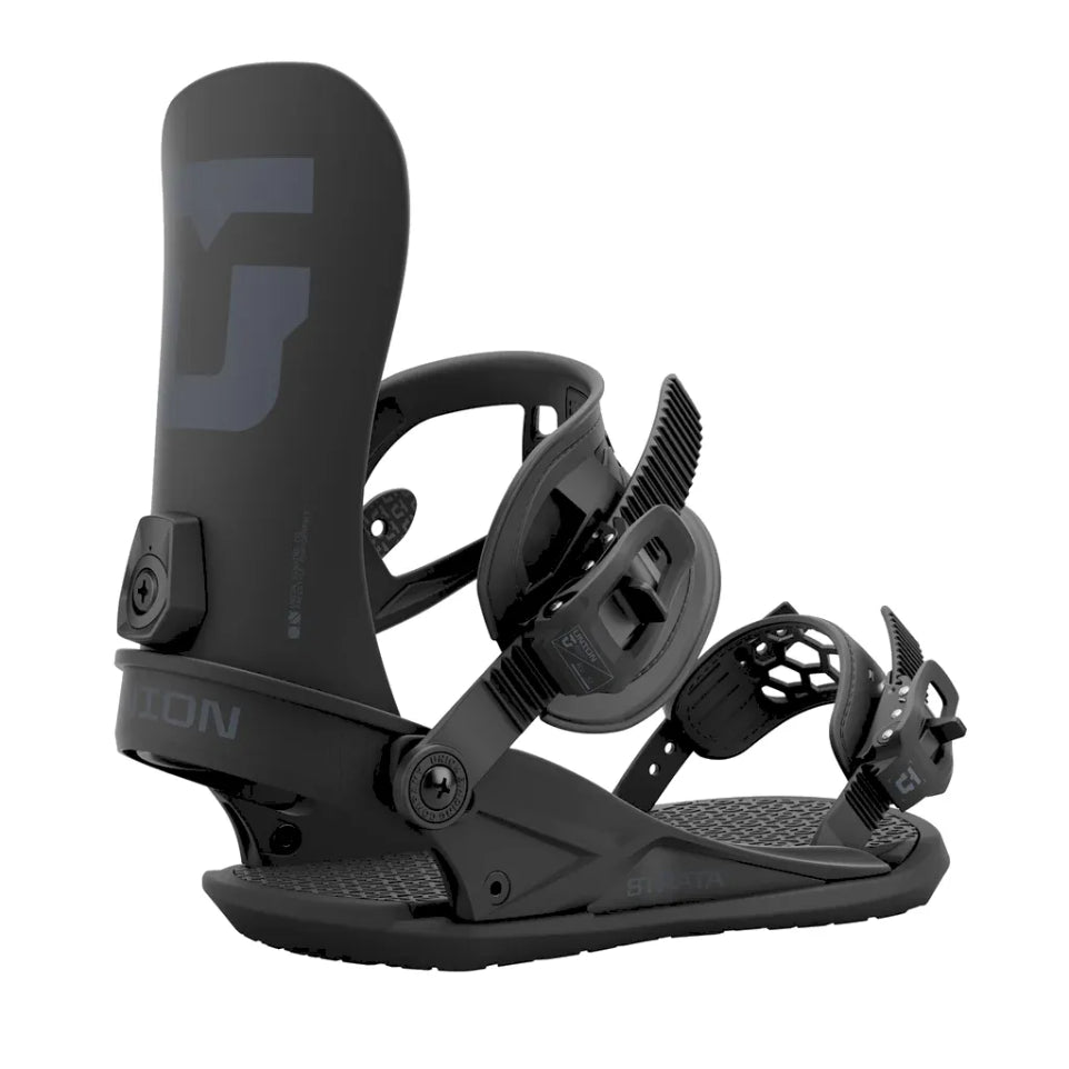 The Union Strata Men's Snowboard Binding 2025 in Black