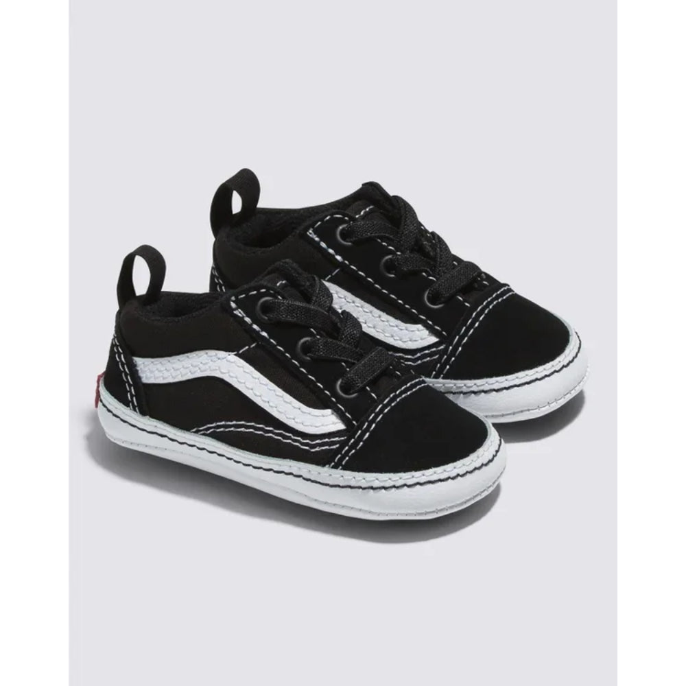 The Vans Old Skool Crib Shoes 2023 in Black
