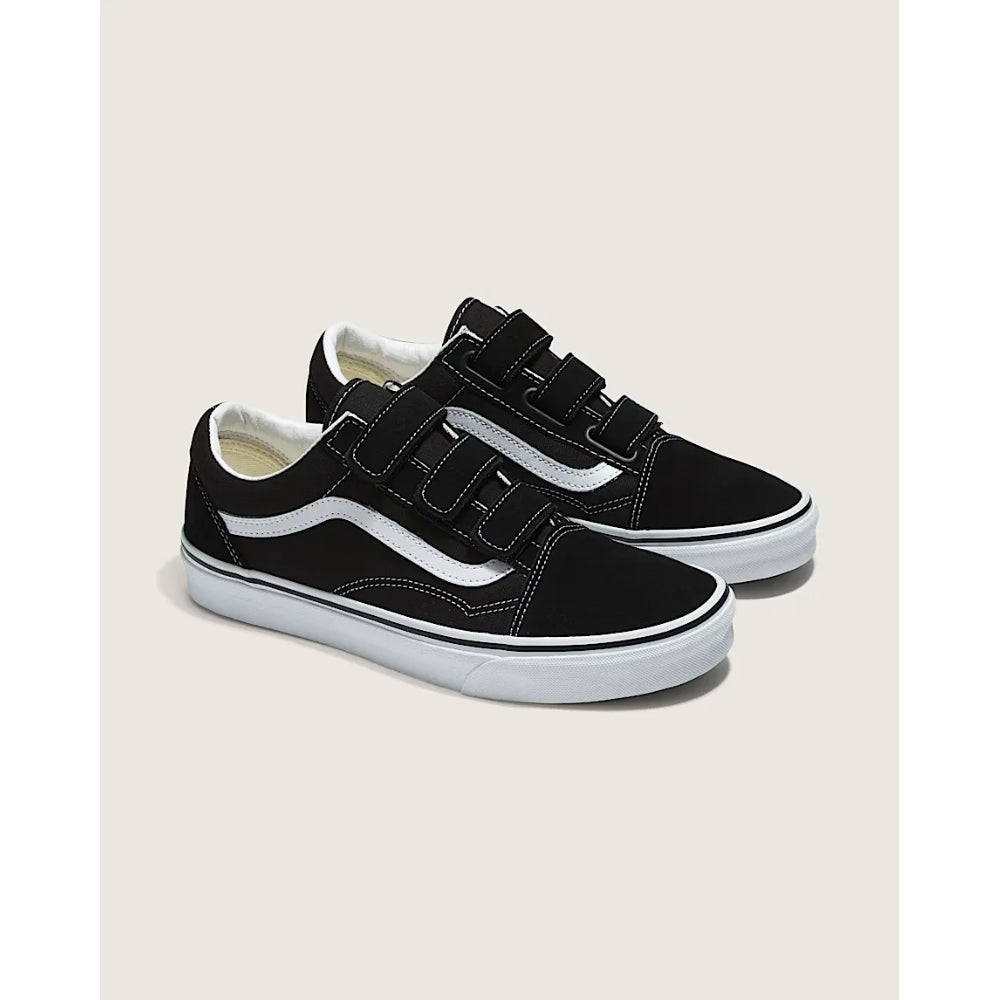The Vans Old Skool V Skate Shoes 2022 in Black White