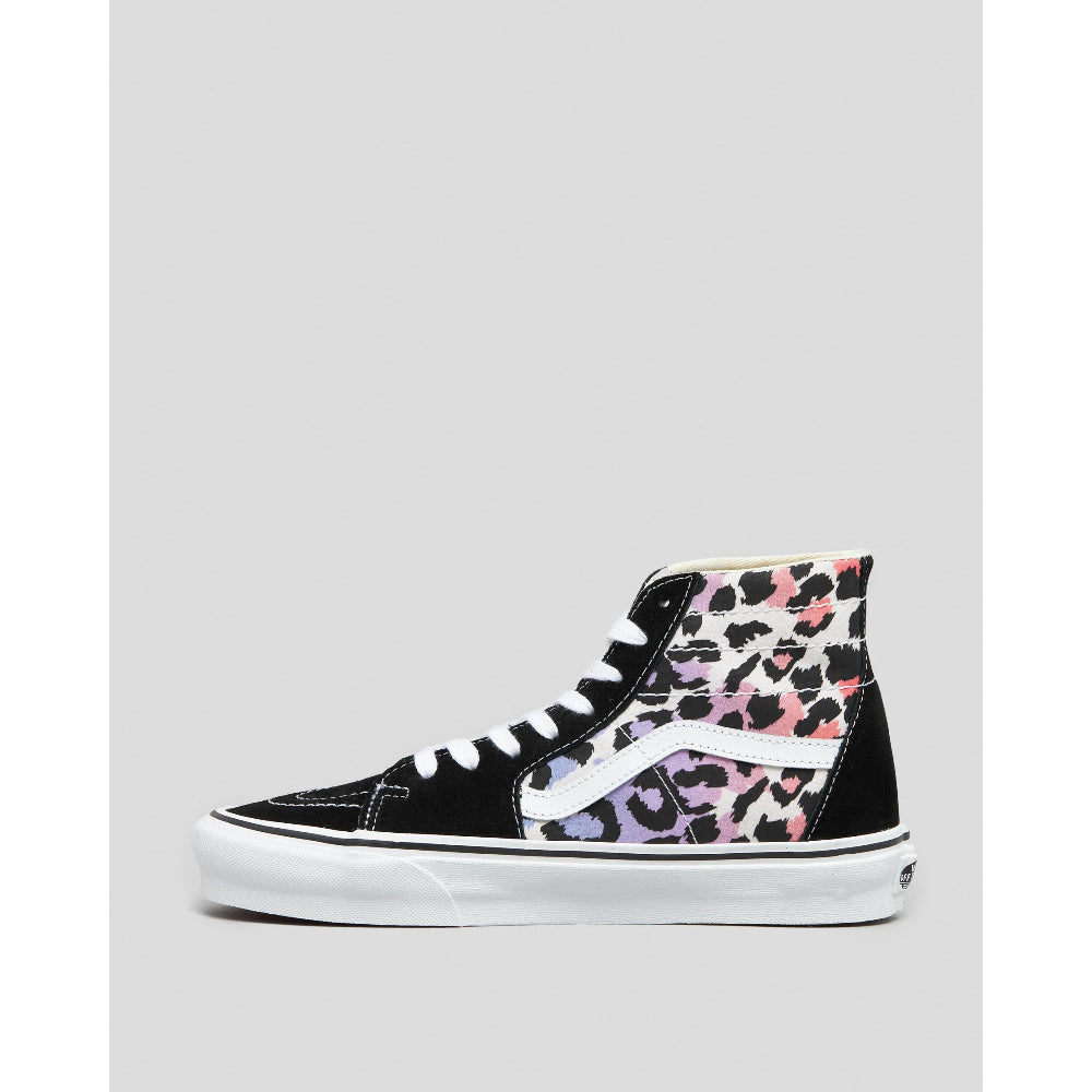 The Vans Sk8-Hi Tapered Shoes 2022 in Rainbow Leopard 2