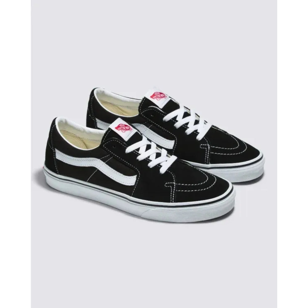 The Vans Sk8 Low Skate Shoes 2023 in Black