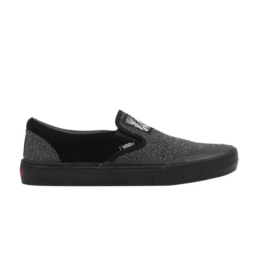 The Vans Slip On Fast & Loose BMX Shoes 2022 in Black 1