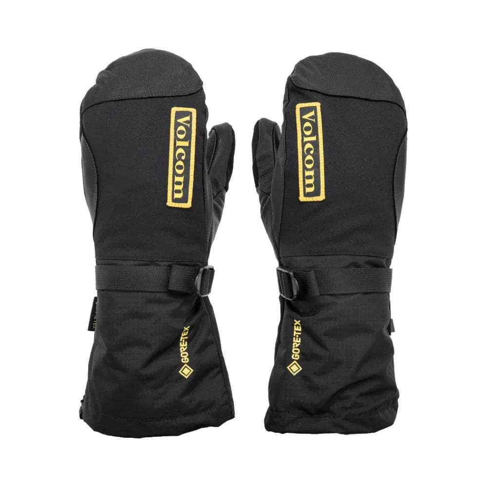 The Volcom 91 Gore-Tex Mitts 2024 in Black 1